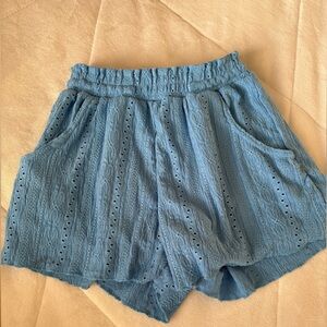 zara kids blue shorts size 11-12 DISCOUNT SHIPPING